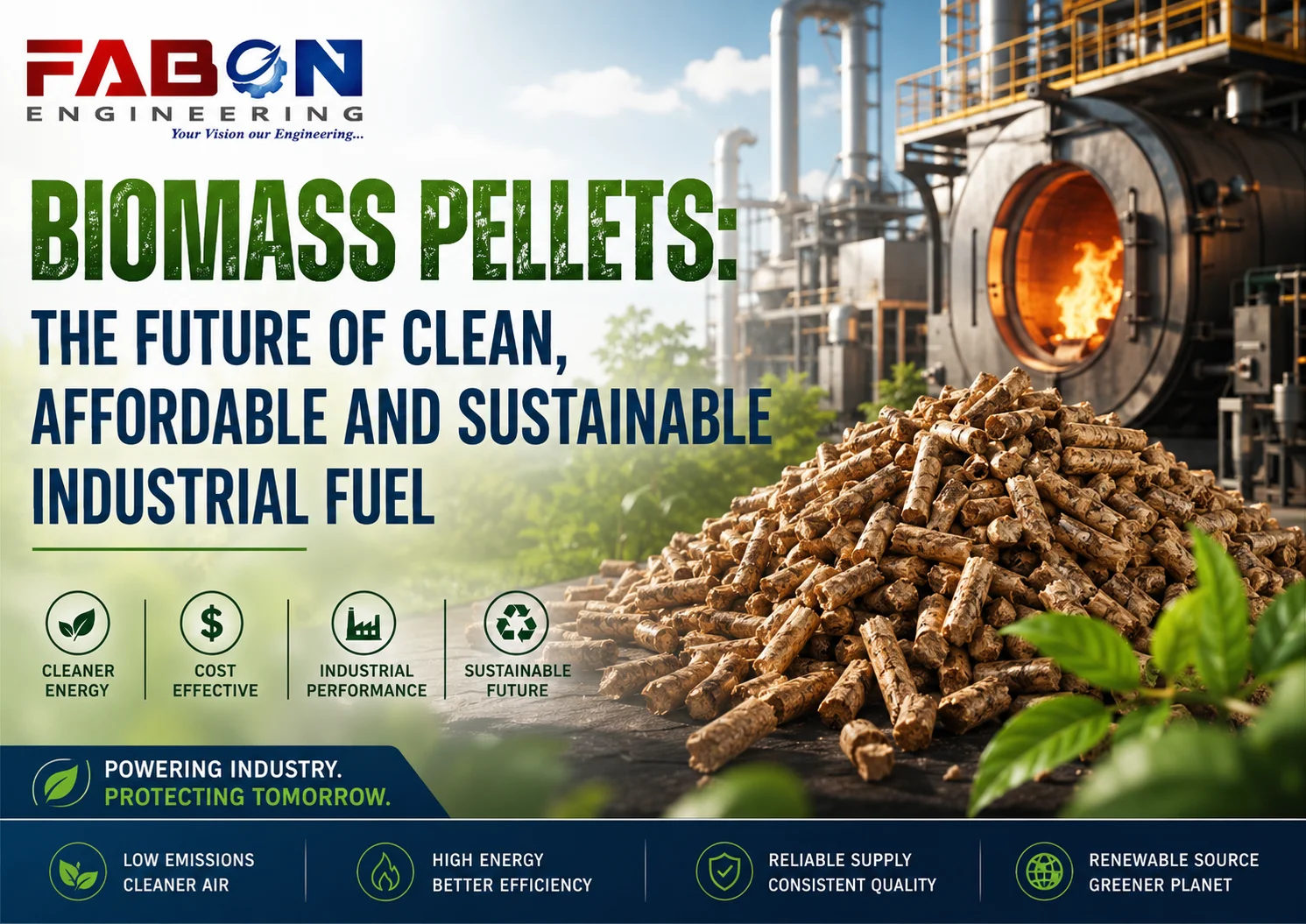 Biomass Pellets: The Future of Clean, Affordable and Sustainable Industrial Fuel